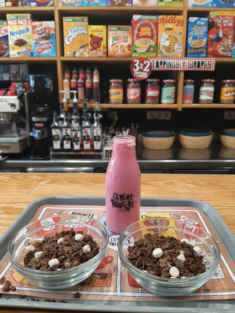 Cereal Hunters. Meriendas dulces en Madrid.