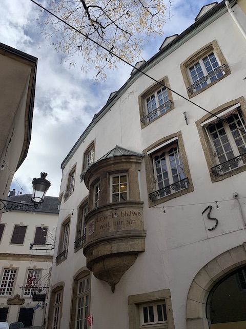 Balcón famoso, qué ver en Luxemburgo.