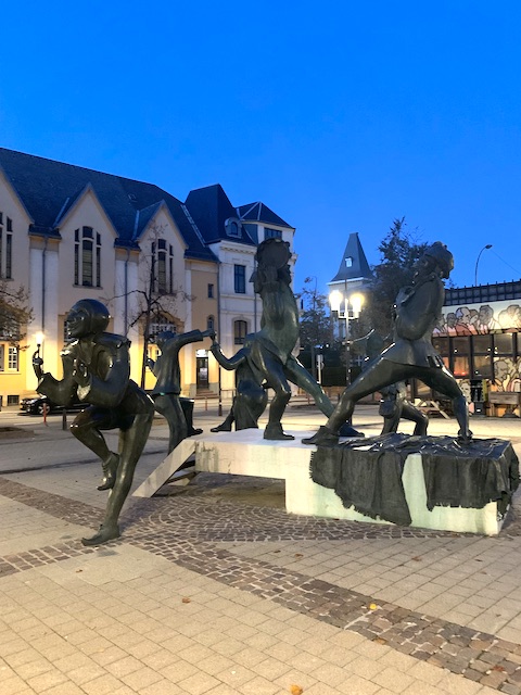 Plaza del Teatro Luxemburgo.