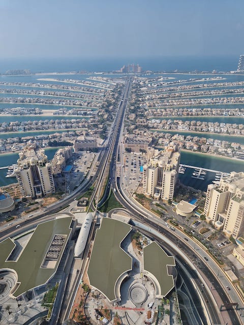 Palm Jumeirah. 