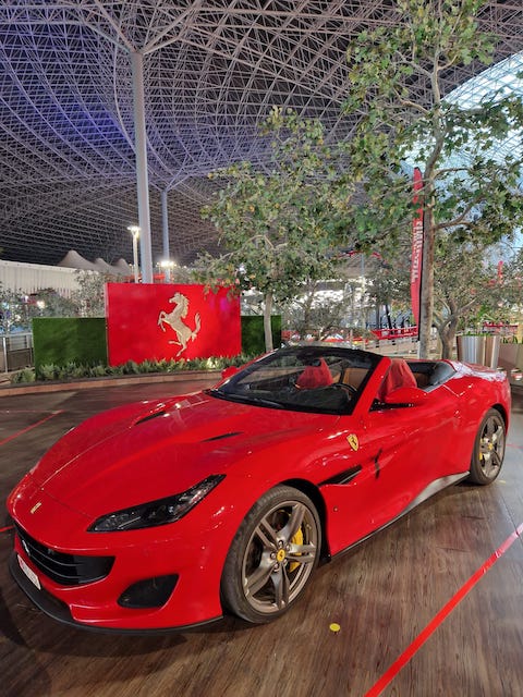 Ferrari World Abu Dhabi.