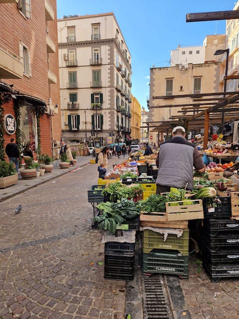 Calles de Nápoles.