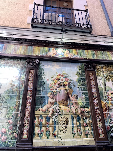 Fachada tablao 1911. Barrio de las Letras.