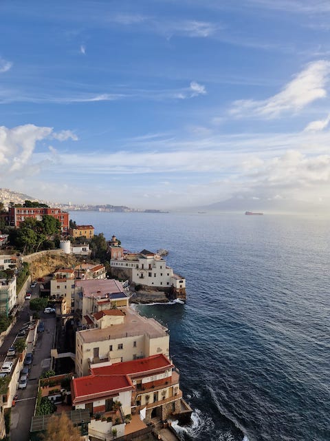 Mirador Barrio Posillipo. Qué ver en Nápoles en 1,2, o 3 días.