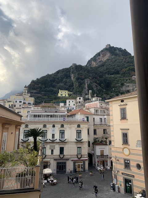 Plaza del Duomo. Amalfi.