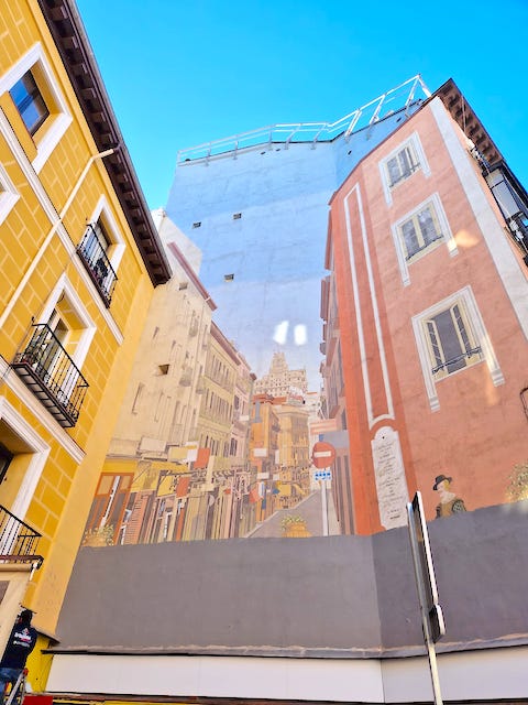 Calle De la Cruz. "Trampantojo".