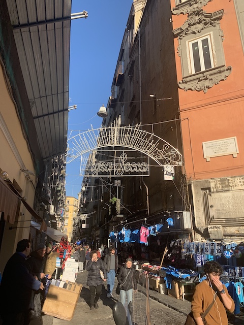 Calles de Nápoles.