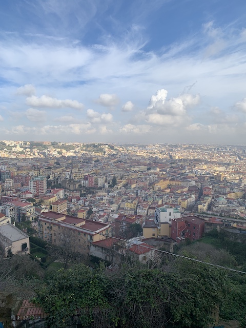 Vistas Castillo San Telmo.
