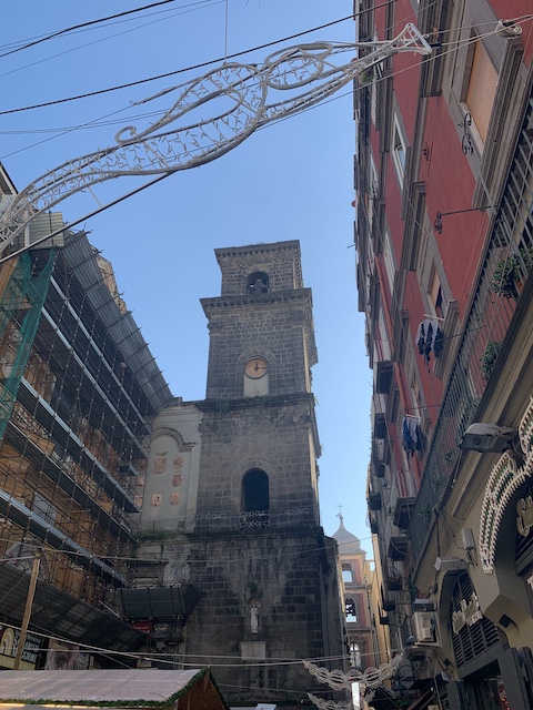 Centro histórico Nápoles.
