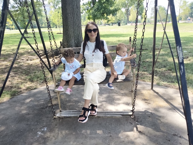 Ruta 61 con niños.