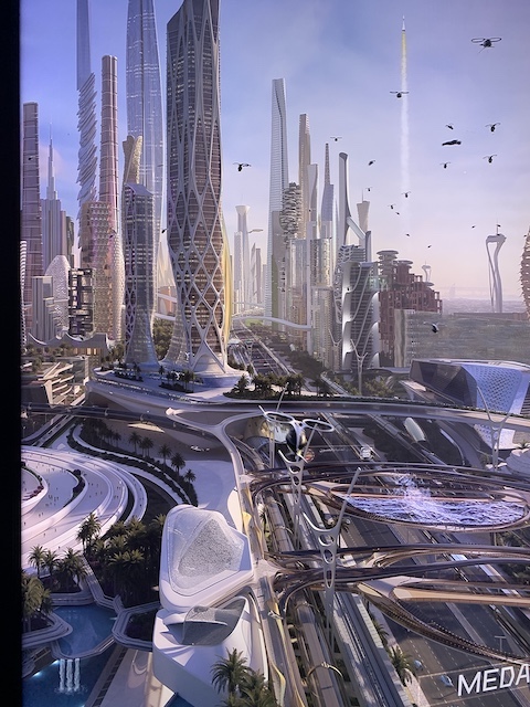 Dubai 2071. Museo del Futuro de Dubai.