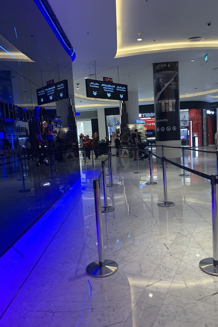 Fila de entrada Burj Khalifa.