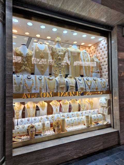 Zoco de Oro de Dubai.