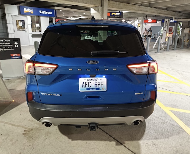 Ford Escape. la ruta 61 de Usa.