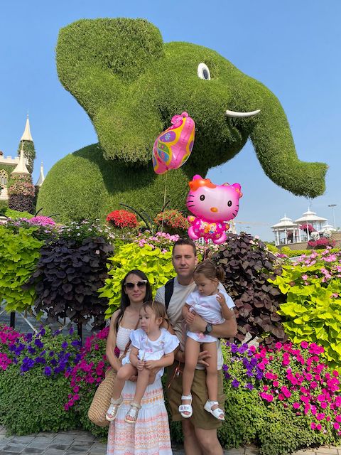 Miracle Gardens. Qué ver en Dubai con niños.