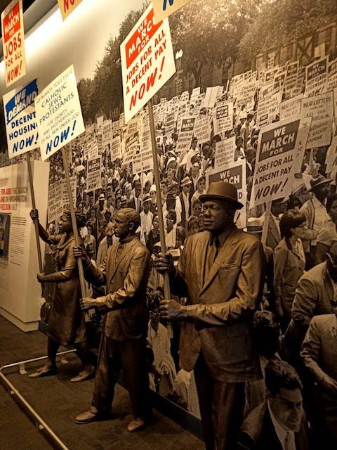 Museo de los Derechos Civiles Memphis. Ruta 61 de Usa.