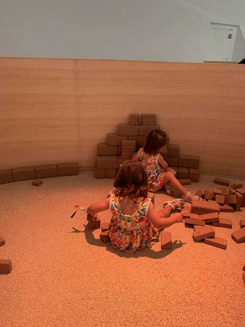 Zona infantil Museo del Futuro de Dubai.