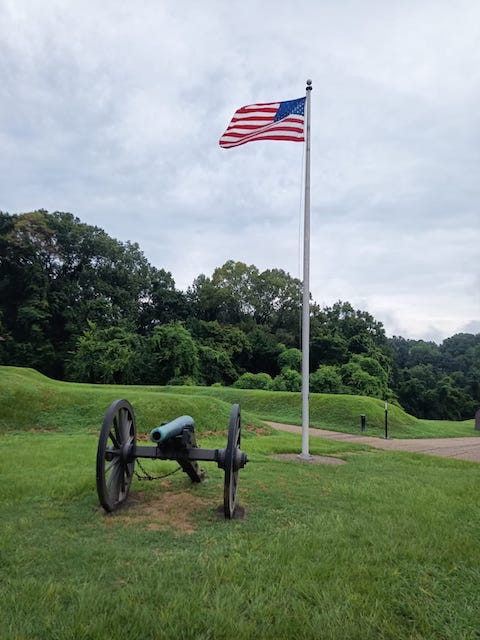 Parque nacional Vicksburg.