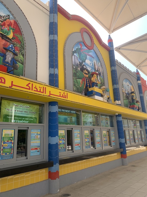 Taquillas Legoland Dubai.