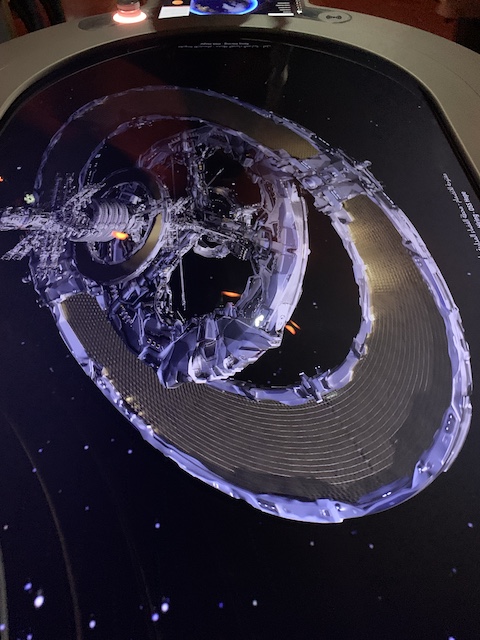 Estación espacial. Cómo visita el Museo del Futuro de Dubai.