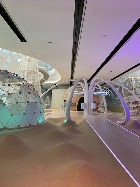 Zona infantil. Cómo visitar el Museo del Futuro de Dubai.