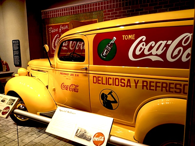 Camión Coca Cola vintage. Qué ver en Atlanta en 1 o 2 días.