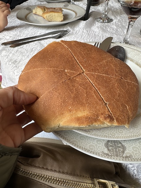 Pan típico marroquí.