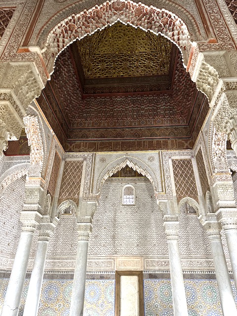 tumbas saadies marrakech.