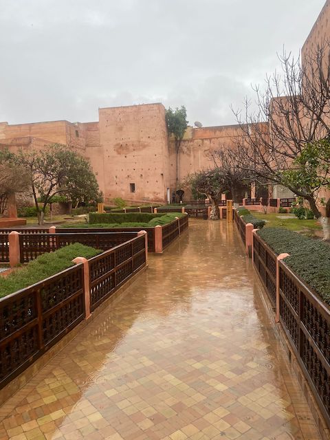 Marrakech en invierno.