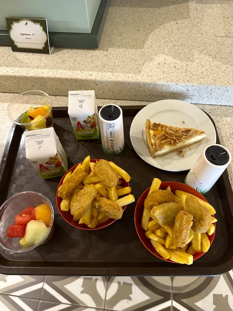 comida en Het Witte Pard. Cómo visitar Efteling en 1 día.