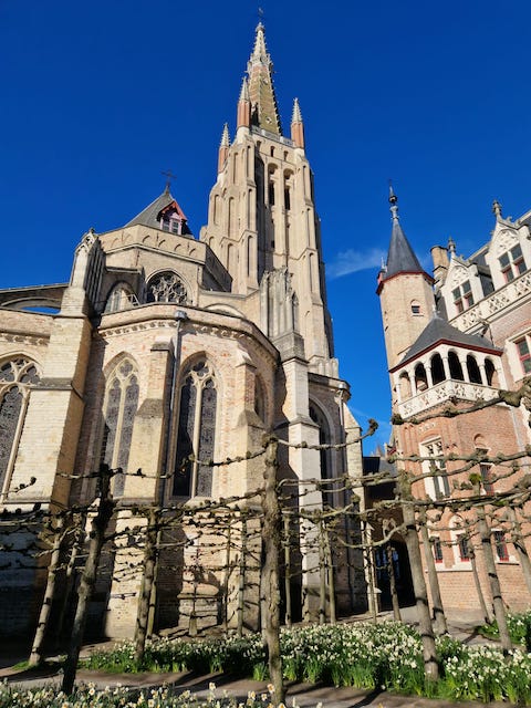 Catedral de Brujas. Preparativos y ruta Bélgica con niños-