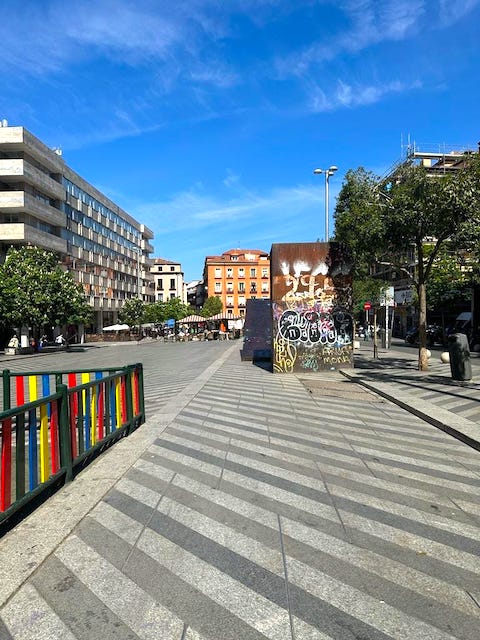 Plaza de la Luna Malasaña.