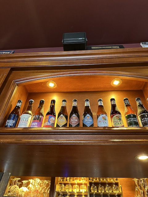 Cerveza belga.