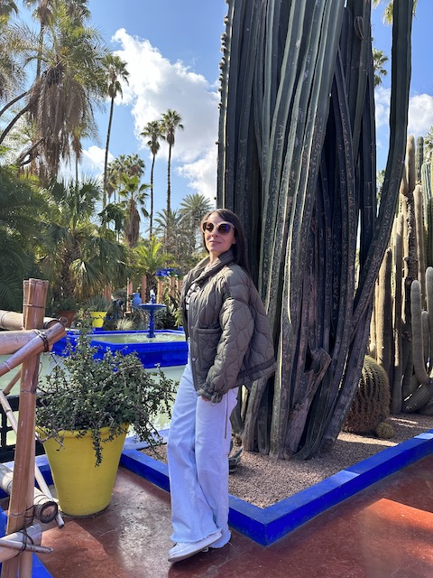 Natwillyfog Jardín Majorelle. 
