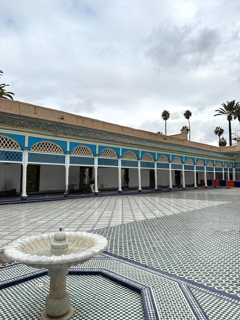 Palacio de la bahía Marrakech.