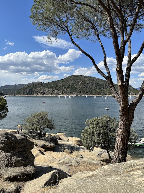 pantano de San Juan. Qué ver en San Martín de Valdeiglesias.