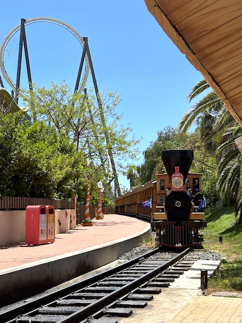 Tren Port Aventura.