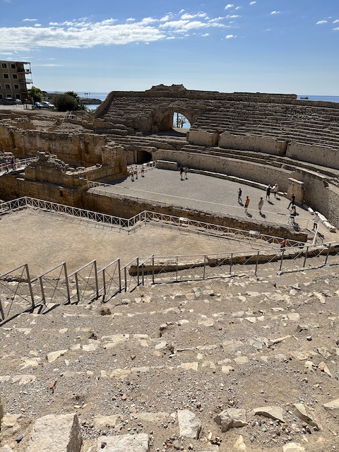 Gradas anfiteatro. Qué ver en Tarragona en 1 día.