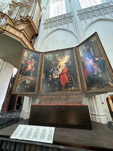 Rubens "El descendimiento De la Cruz".