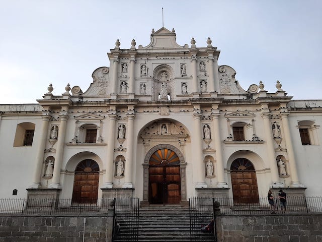 Catedral San José. Qué ver en Antigua Guatemala.