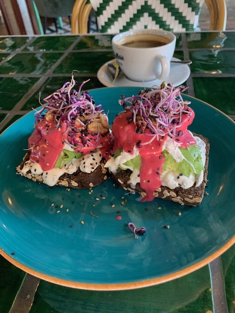 Huevos benedictinos, la Rollerie Madrid.