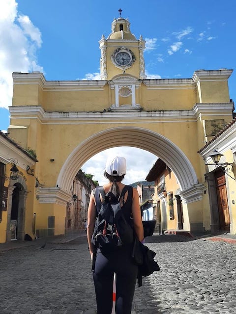 Arco Santa Catalina. Qué ver en Antigua Guatemala.