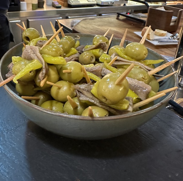 Gildas pintxo Bilbao.