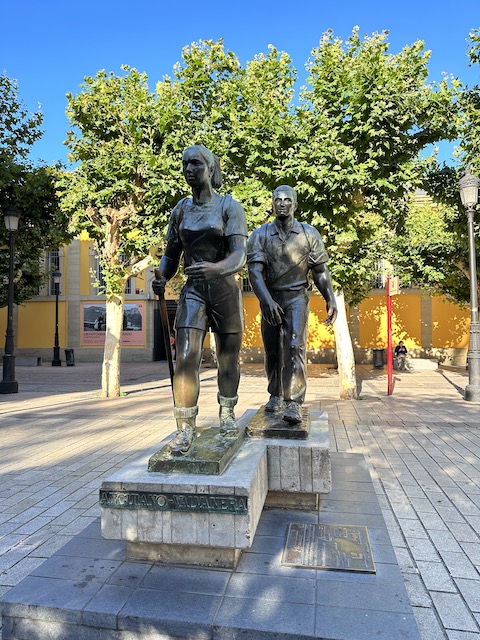 Monumento al Peregrino Logroño.