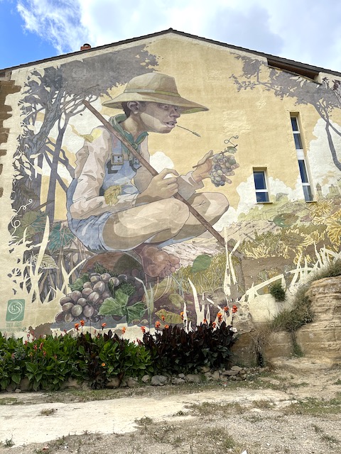 Murales La Bastida La Rioja Alavesa.