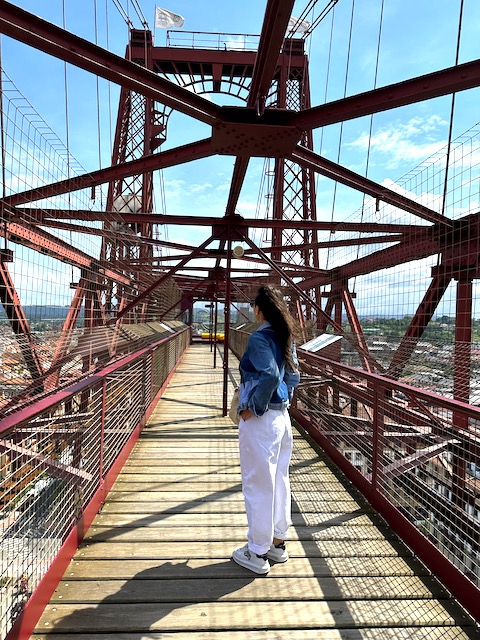 Natwillyfog pasarela panorámica Puente Vizcaya. País Vasco.