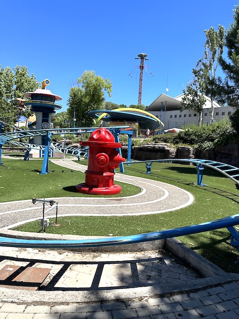 Montaña Rusa Patrulla Canina. Parque de atracciones de Madrid.
