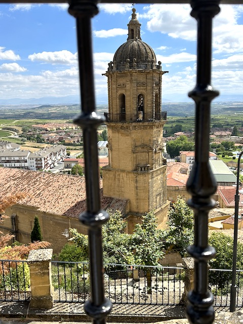 Vistas La Bastida Rioja Alavesa.