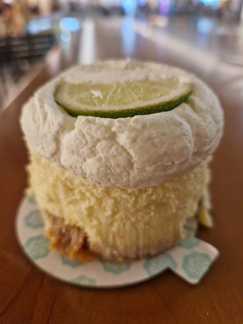 Cheescake limón Magnolia Bakery.