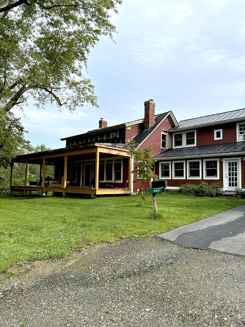 Granja en Berlin Vermont. Ruta por Nueva Inglaterra.